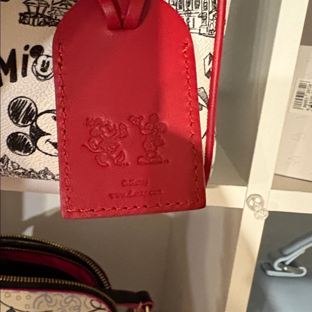 NWOT 2023 Dooney & Bourke Disney Parks Sketch Art Mickey Mouse Satchel ❤️ - Picture 5 of 9
